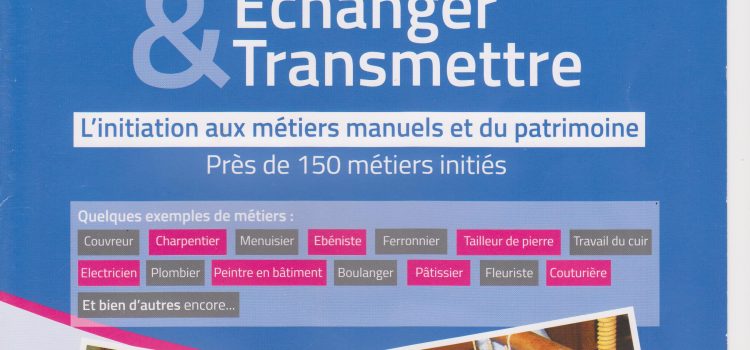 L’outil en main recherche des artisans… L’outil en main recherche des artisans…