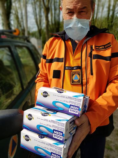 Damazan. Des visières de protection offertes - ladepeche.fr