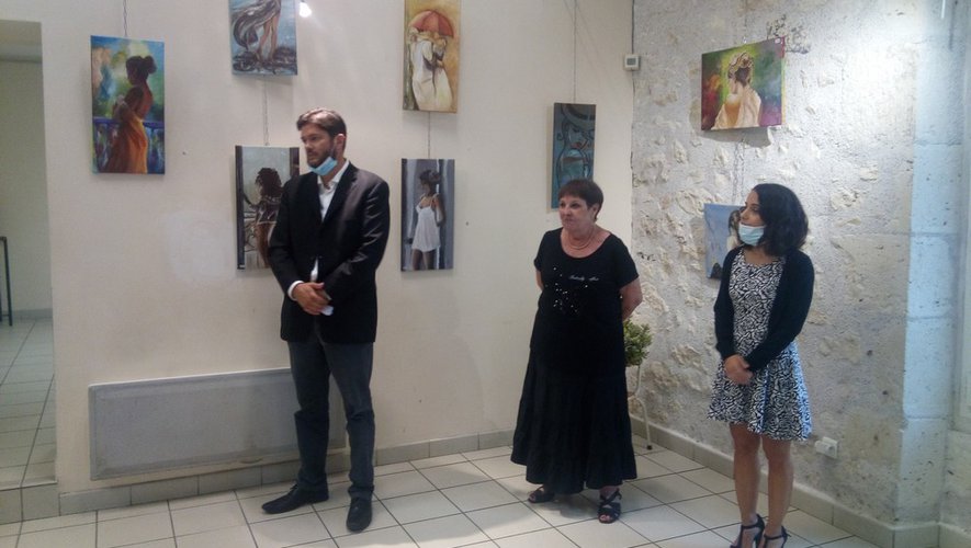 Foulayronnes. Christiane Caval-Lapeyrère dédie son exposition à Josepha