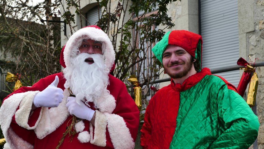 Bon-Encontre. Le Père-Noël de La Dame Blanche chez vous !